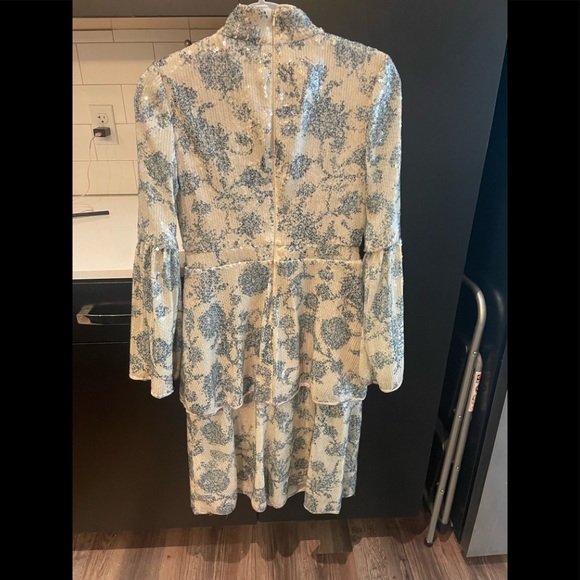 Michelle soft printed sequin Dress by Cynthia Rowley - Picture 2 of 8